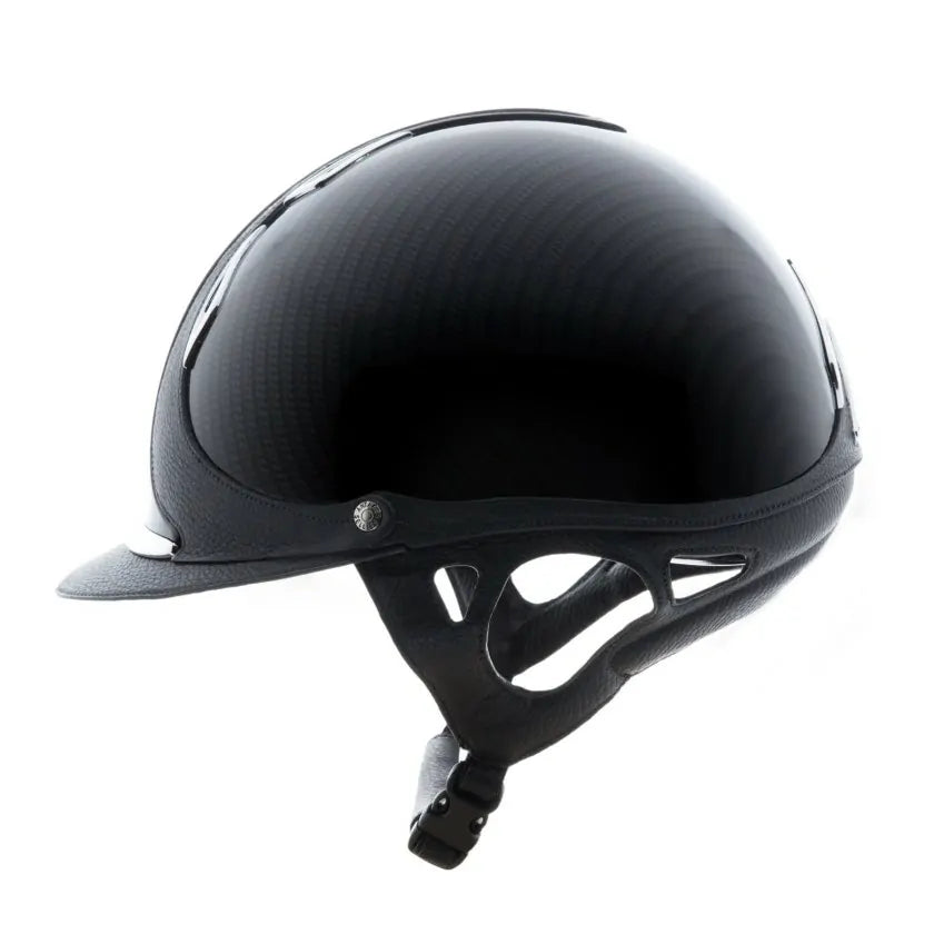 Premium Carbon Print Riding Hat