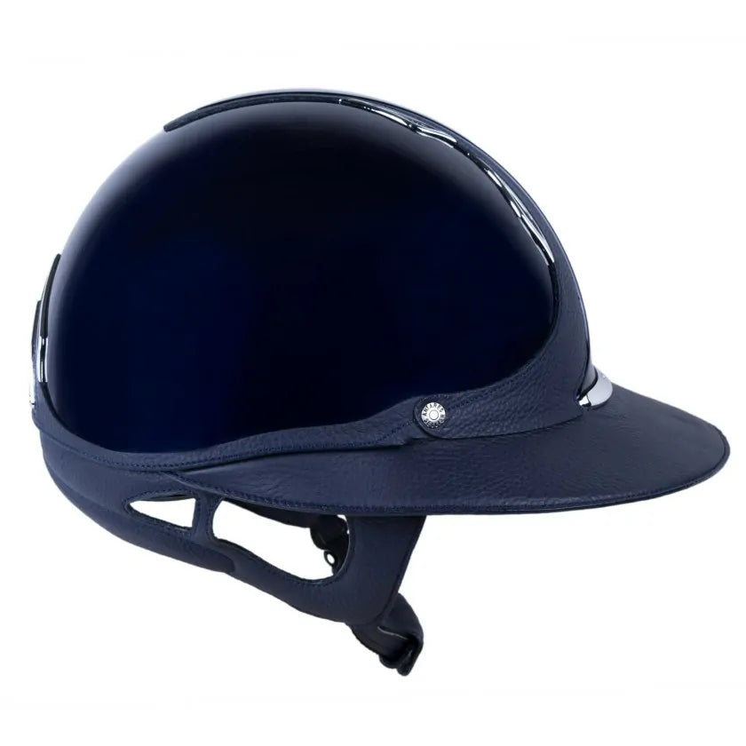 Antares Premium Glossy Eclipse Helmet Blue Swarovski