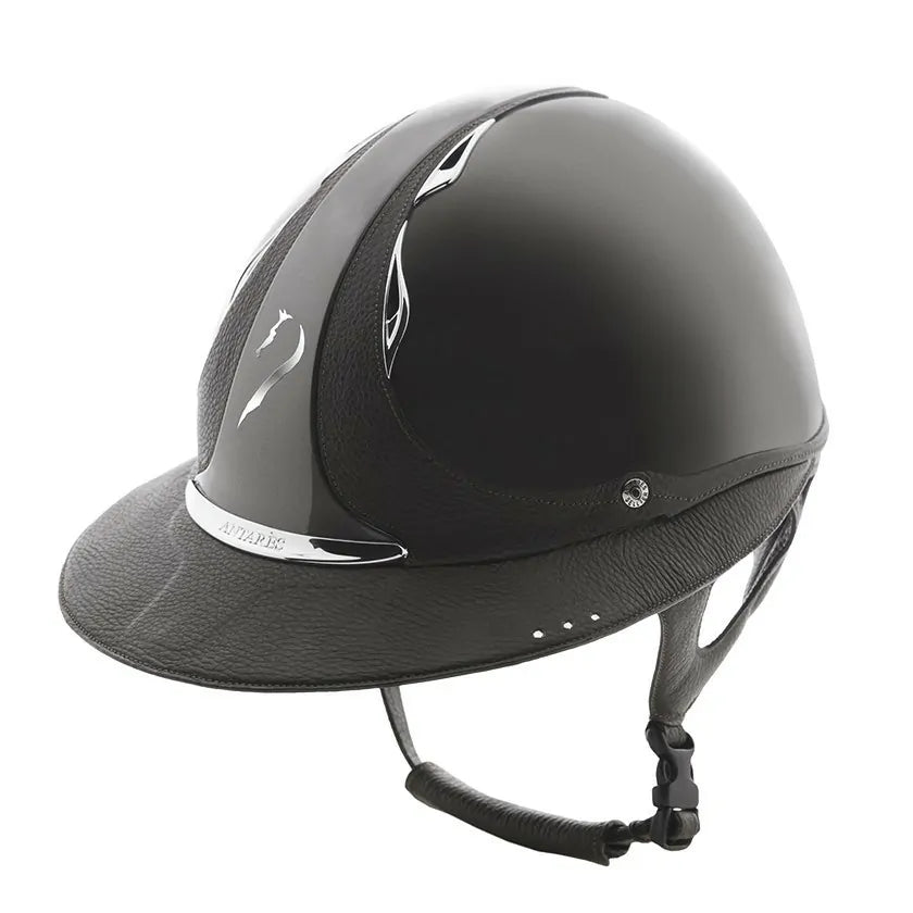 Antares Premium Glossy Eclipse Helmet Anthracite Swarovski
