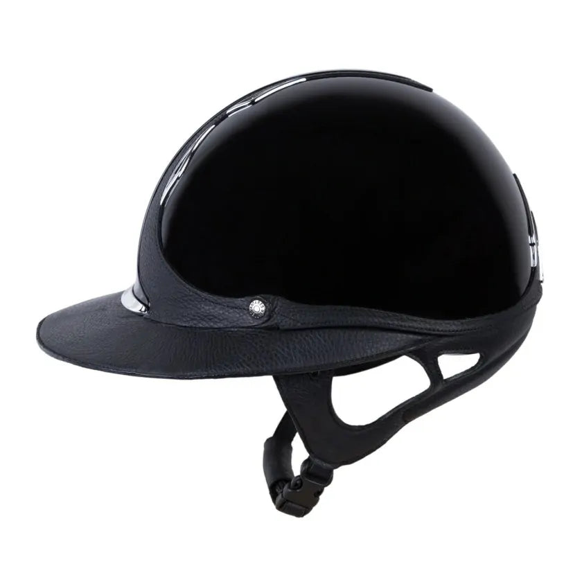 Antares Premium Glossy Eclipse Helmet Black